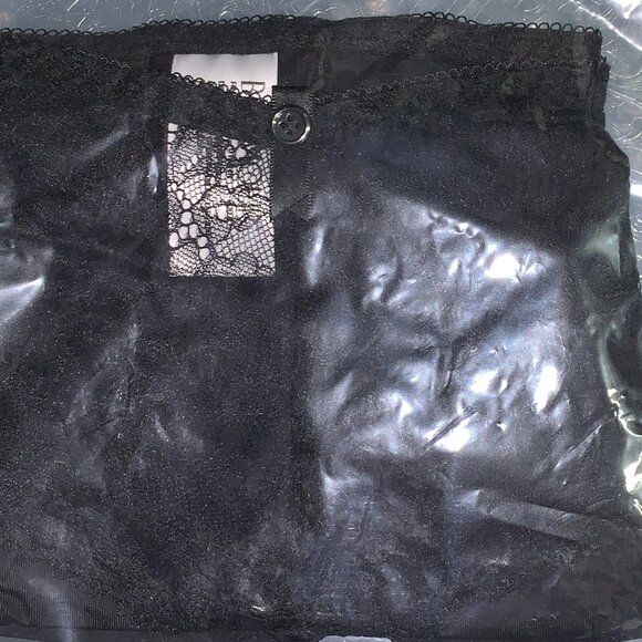 Set of 3! Panties Large Briefs Bramour Nolita L FITS 29-30" Waist Low Cut Black - Picture 15 of 16